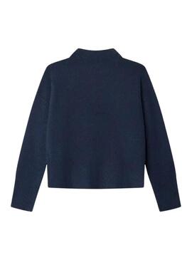 Maglia Pepe Jeans Bibby blu marino per ragazza