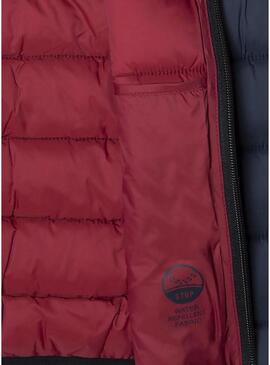 Giacca Pepe Jeans imbottita Ahron blu navy per bambino