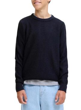 Maglia Jack and Jones Roy in blu marino per bambino