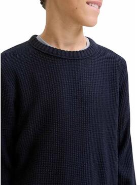 Maglia Jack and Jones Roy in blu marino per bambino