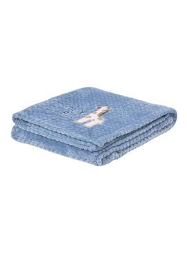 Coperta Mayoral in doppio pelo blu per bambino