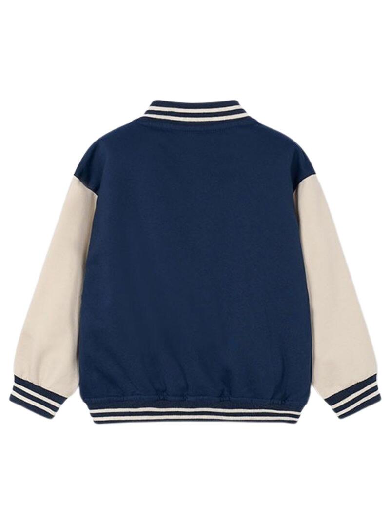 Bomber Mayoral varsity blu per ragazzo
