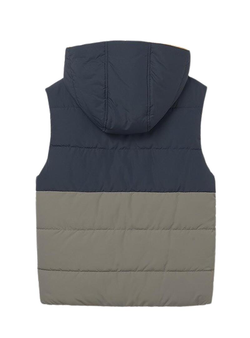 Gilet Mayoral reversibile multicolore per bambino.