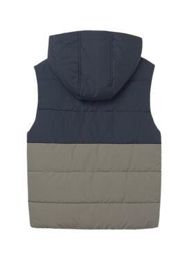 Gilet Mayoral reversibile multicolore per bambino.
