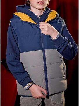 Gilet Mayoral reversibile multicolore per bambino.