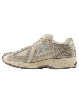 Sneakers New Balance U1960 beige per donna