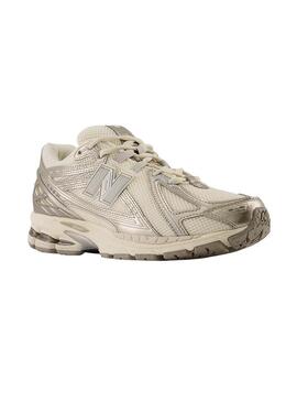 Sneakers New Balance U1960 beige per donna