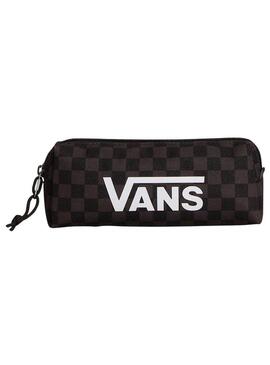Astuccio Vans Old Skool a quadretti nero per bambini