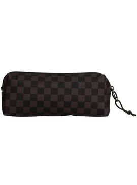 Astuccio Vans Old Skool a quadretti nero per bambini