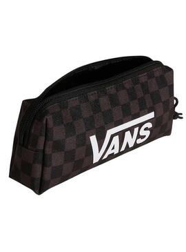 Astuccio Vans Old Skool a quadretti nero per bambini