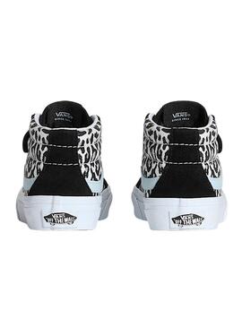 Scarpe Vans Sk8-Mid Leopardate per ragazze