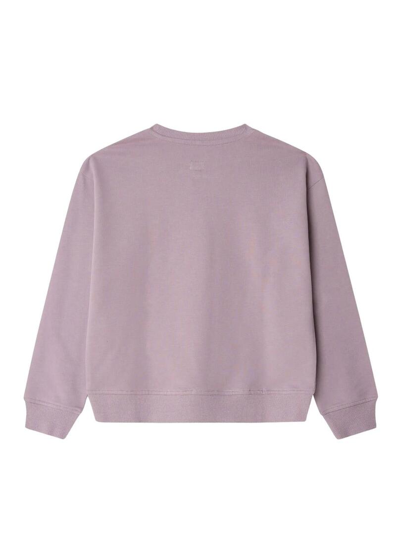 Felpa Pepe Jeans Annie rosa per bambina