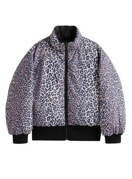 Giacca bomber Tommy Hilfiger reversibile per bambina