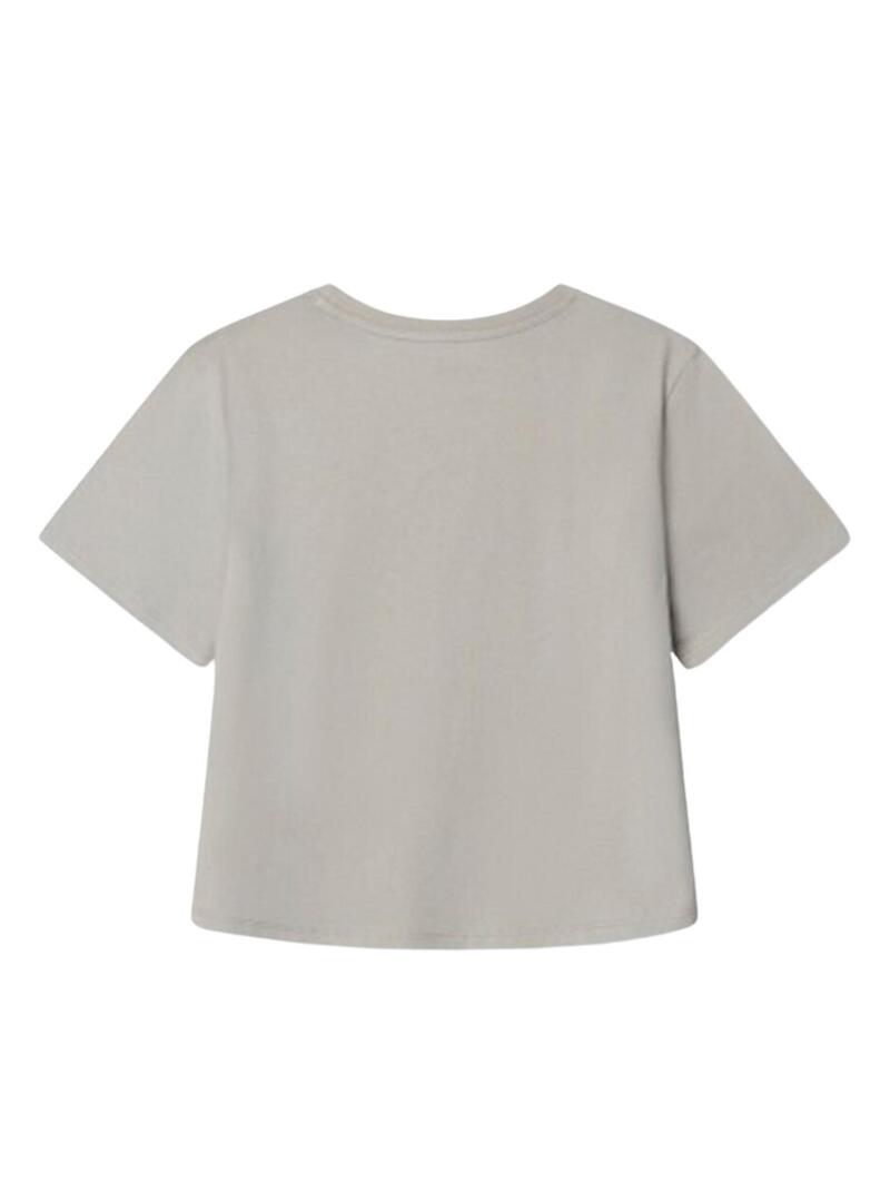 Maglietta Pepe Jeans Amanda logo cuore per ragazze