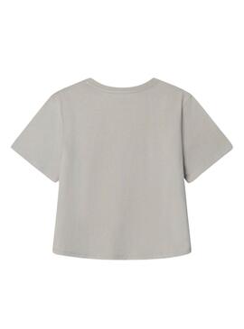 Maglietta Pepe Jeans Amanda logo cuore per ragazze