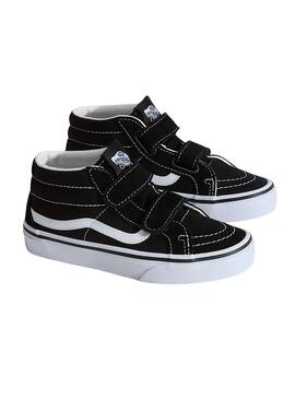 Scarpe Vans Sk8 Mid nere per bambini.