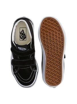 Scarpe Vans Sk8 Mid nere per bambini.