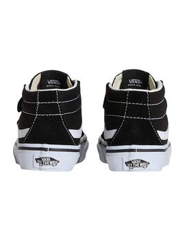 Scarpe Vans Sk8 Mid nere per bambini.