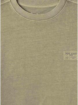 Maglietta Pepe Jeans Telmo verde per bambino