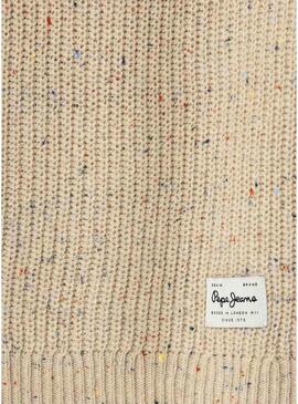 Maglia Pepe Jeans Pason color biscotto per bambino