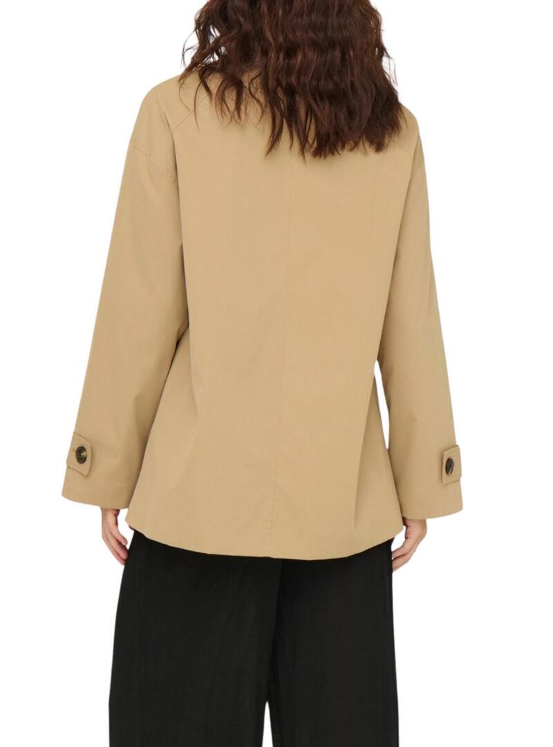 Parka Only April beige per donna