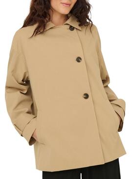 Parka Only April beige per donna