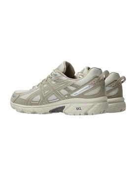 Scarpe da corsa Asics Gel Venture 6 beige per donna