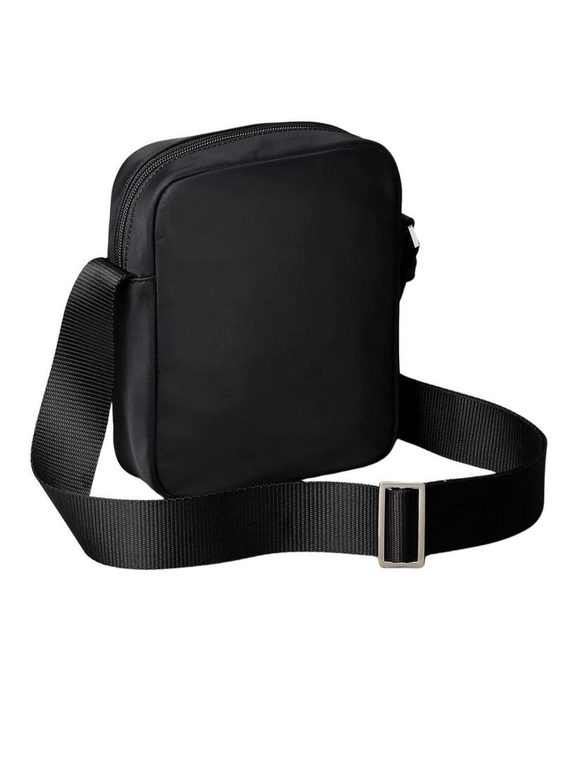 Borsa Calvin Klein Reporter in nylon nero per uomo.