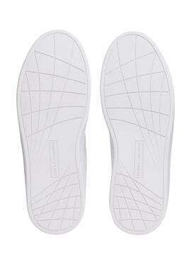 Scarpe Tommy Hilfiger Icon bianche da donna.