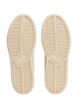 Scarpe da ginnastica Tommy Jeans Archive 98 Leopard bianche per donna.