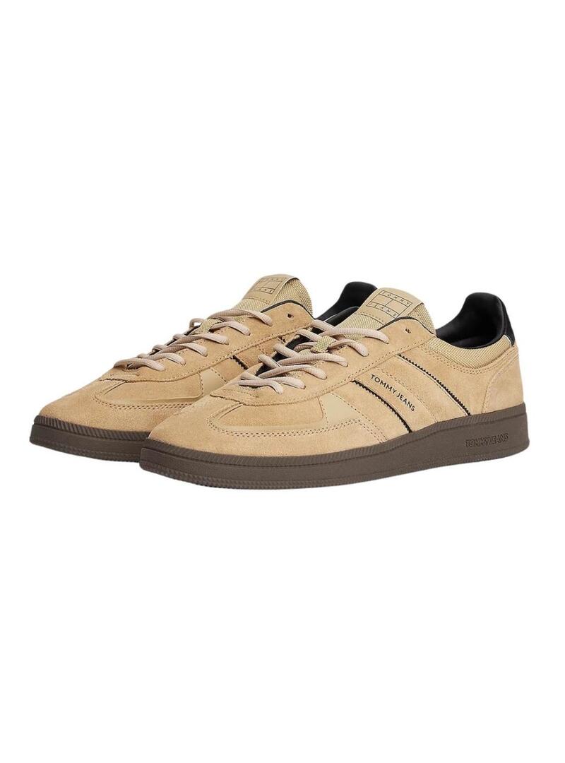 Scarpe Tommy Jeans The Greenwich beige per uomo