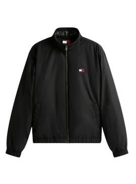 Giacca Tommy Jeans Essential Padded nera per uomo