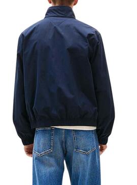 Giacca Tommy Jeans Essential blu navy regolare per uomo