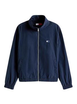 Giacca Tommy Jeans Essential blu navy regolare per uomo