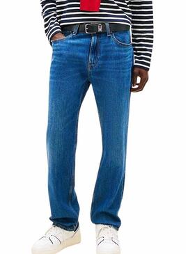 Pantaloni in denim Tommy Jeans Ryan BI0152 blu per uomo