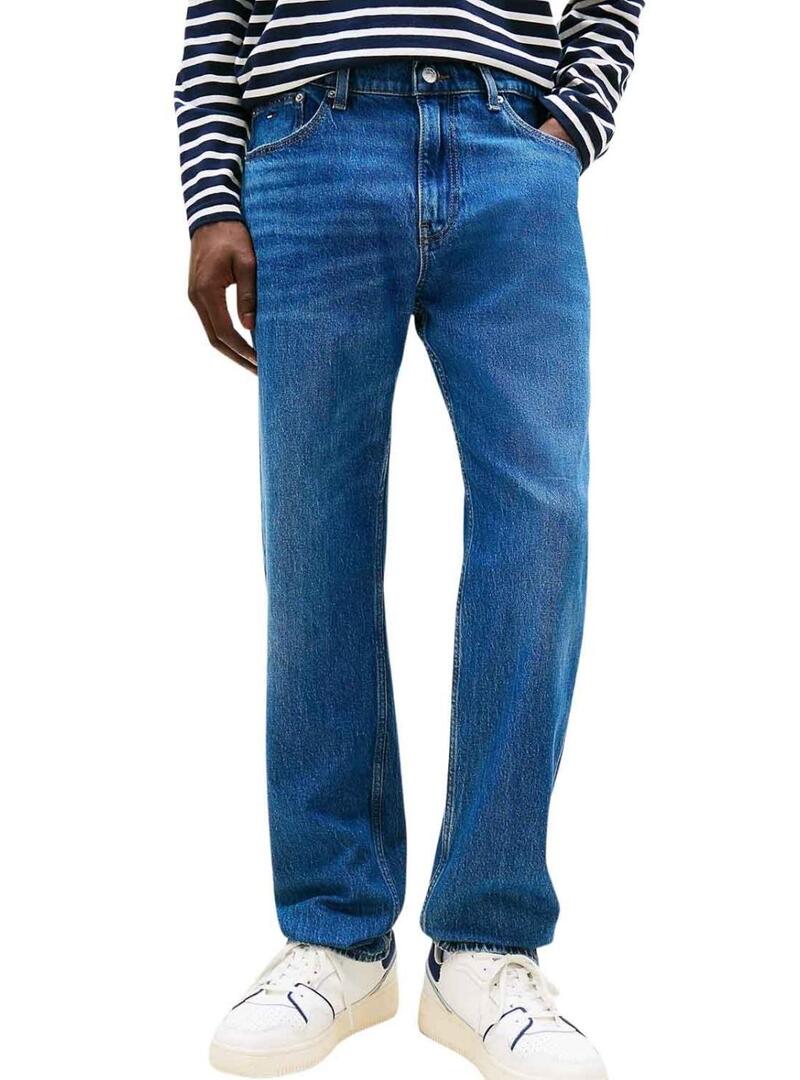 Pantaloni in denim Tommy Jeans Ryan BI0152 blu per uomo