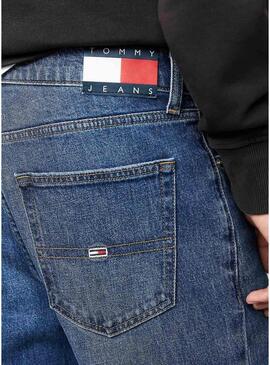 Pantaloni in denim Tommy Jeans Ryan BI0152 blu per uomo