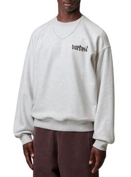 Felpa Carhartt Wiptopia grigia per uomo