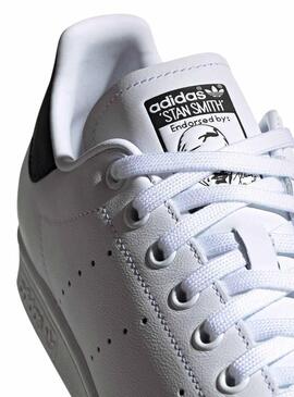 Sneakers Adidas Stan Smith Bianche Lettere Donna