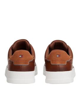 Scarpe da ginnastica Tommy Hilfiger Court marrone per uomo