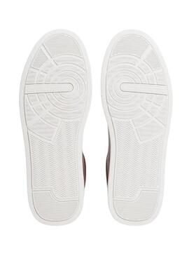 Scarpe da ginnastica Tommy Hilfiger Court marrone per uomo