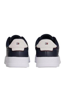 Scarpe da ginnastica Tommy Hilfiger Court blu scuro per uomo.