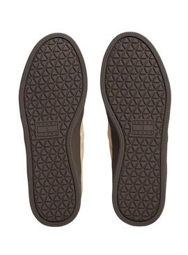 Scarpe Tommy Jeans Greenwich beige per donna
