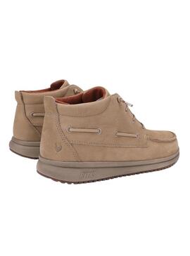 Stivali Walkin Pitas Timor beige per uomo.