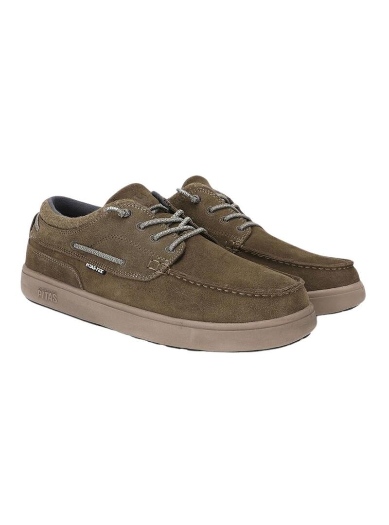 Scarpe da passeggio Dakota verde per uomo