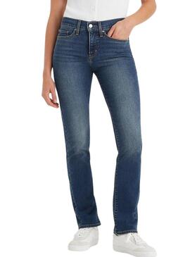 Pantaloni in denim Levis 314 per donna
