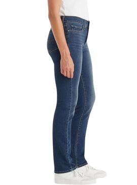 Pantaloni in denim Levis 314 per donna