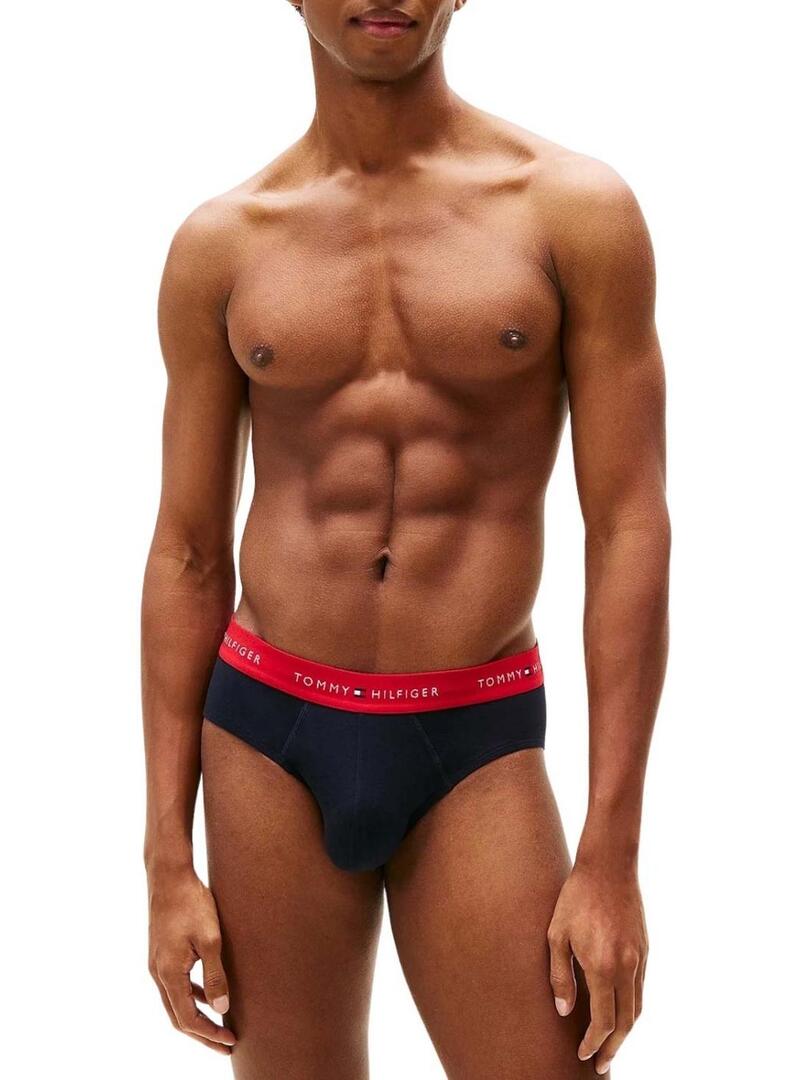 Documento di spedizione Tommy Hilfiger blu scuro per uomo
