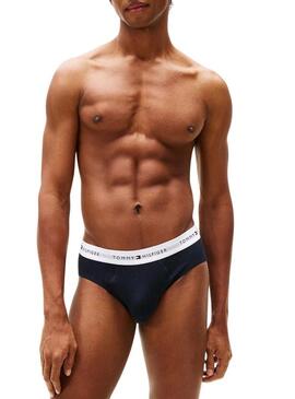 Documento di spedizione Tommy Hilfiger blu scuro per uomo