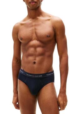 Documento di spedizione Tommy Hilfiger blu scuro per uomo